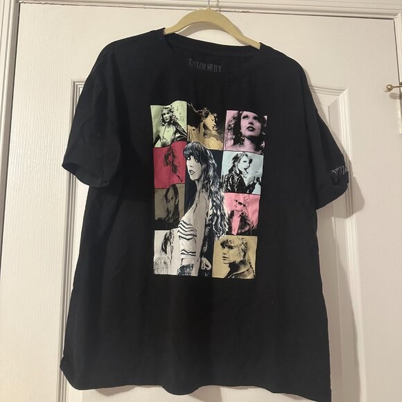 Taylor Swift Tops - Taylor Swift The Eras International Tour Black T-Shirt XL